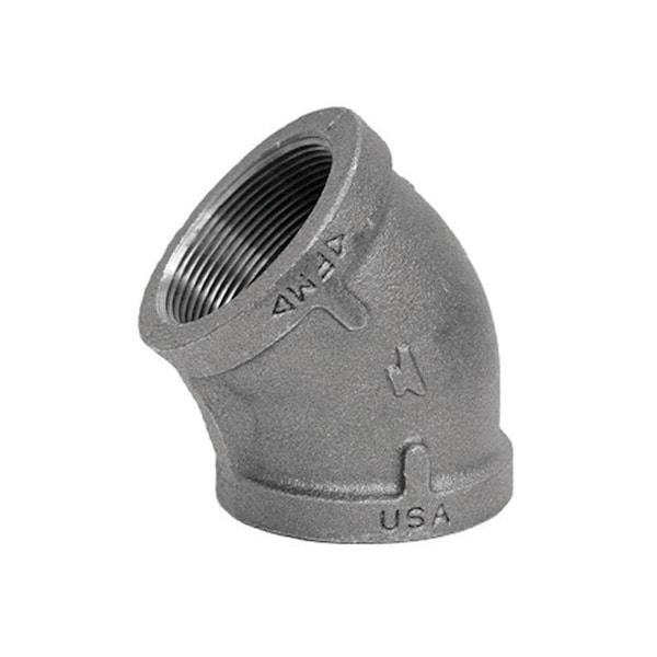 Anvil Anvil 3/8 in. FPT X 3/8 in. D FPT Galvanized Malleable Iron Elbow 8700126553 - main